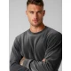 Vyriškas velūrinis tamsiai pilkos spalvos džemperis Drain JS/8B1166/6