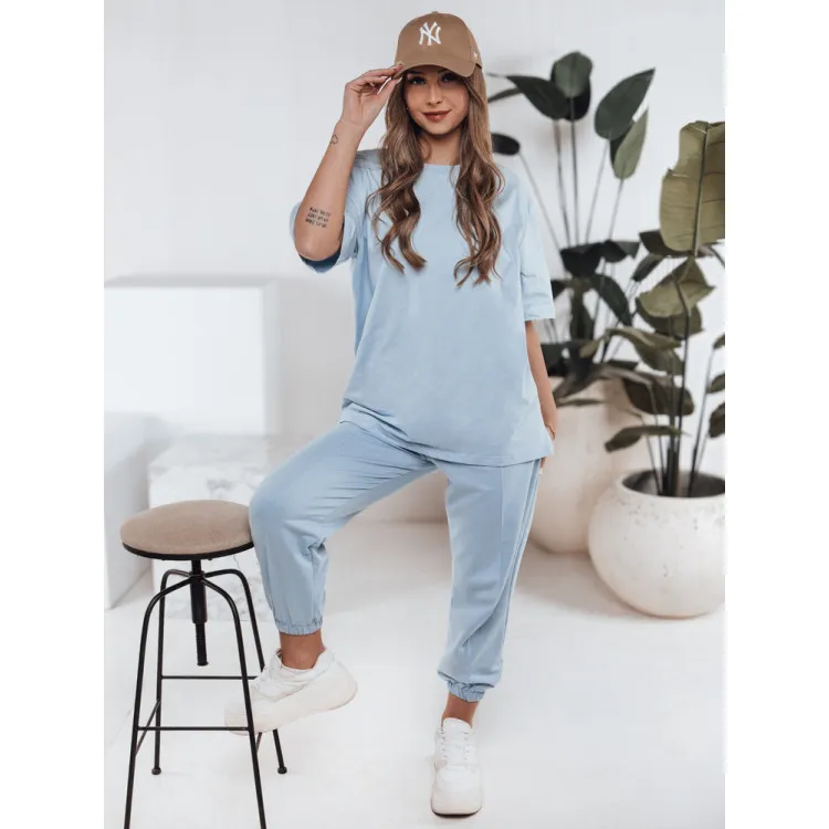 Women's set Indrel in blue Sports suits