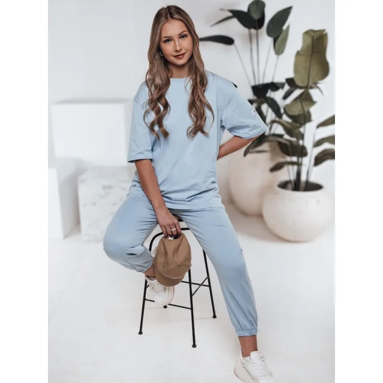 Women's set Indrel in blue Sports suits