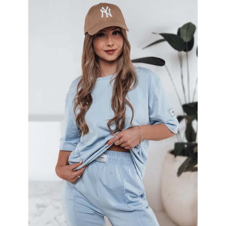 Women's set Indrel in blue Sports suits