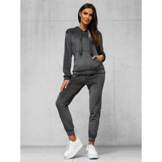 Moteriškas tamsiai pilkas veliūrinis komplektas Merlin JS/35C1612/5