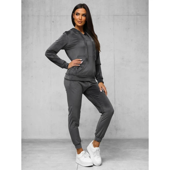 Moteriškas tamsiai pilkas veliūrinis komplektas Merlin JS/35C1612/5