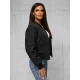 Moteriška juoda bomber stiliaus striukė Morin JS/16M9227/392