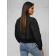 Moteriška juoda bomber stiliaus striukė Morin JS/16M9227/392