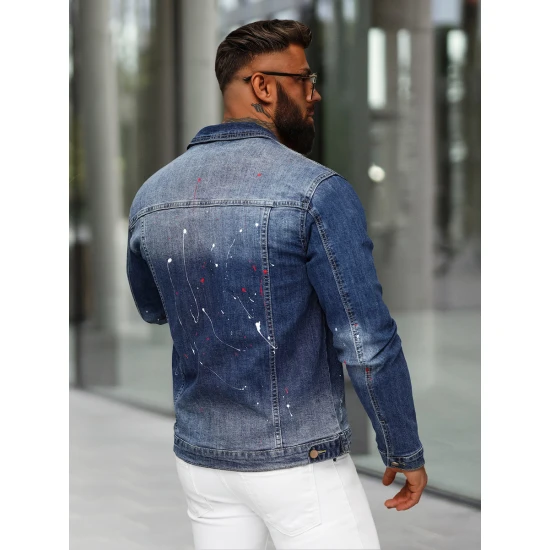 Šviesiai mėlyna džinsinė striukė Onil NB/MJ542BC