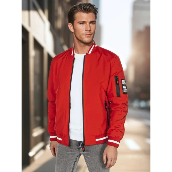 Vyriška raudonos spalvos striukė Edman TX5014