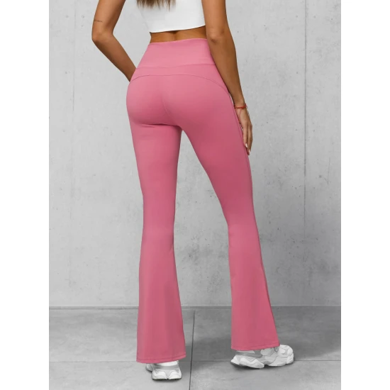 Moteriškos laisvalaikio tamsiai rožinės kelnės Alin JS/17K588/111