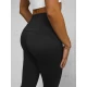Moteriškos laisvalaikio juodos kelnės Alin JS/17K588/3