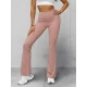 Moteriškos laisvalaikio rožinės kelnės Alin JS/17K588/7