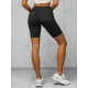 Moteriški biker stiliaus  juodi šortai Neli JS/XY24004S