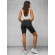 Moteriški biker stiliaus  juodi šortai Neli JS/XY24004S