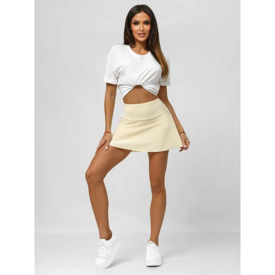 Moteriškas rusvos spalvos sijonas- šortai Active JS/17K568/1