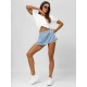Moteriškas mėlynos spalvos sijonas- šortai Melani JS/17K590/9