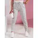 Moteriškos laisvalaikio pilkos slim fit kelnės Sport UY2400