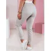 Moteriškos laisvalaikio pilkos slim fit kelnės Sport UY2400