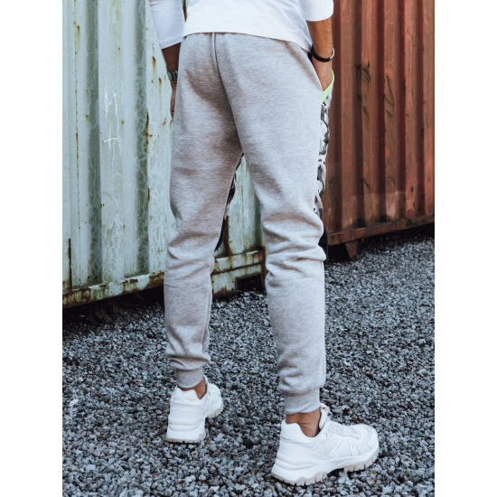 Vyriškos šviesiai pilkos laisvalaikio kelnės Army UX4428