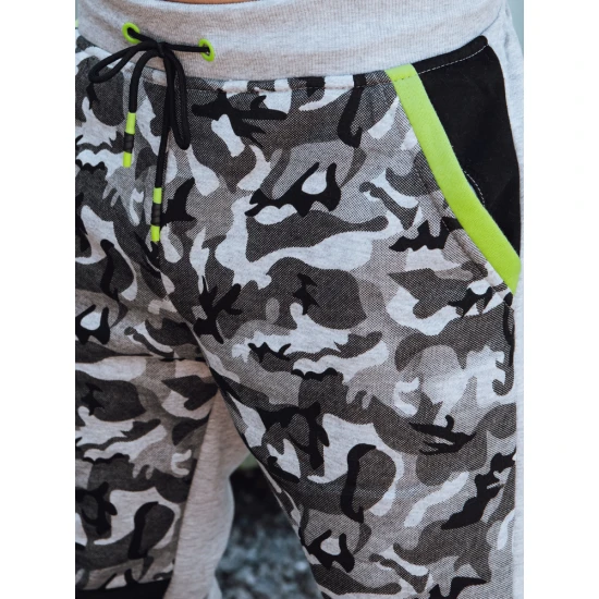 Vyriškos šviesiai pilkos laisvalaikio kelnės Army UX4428