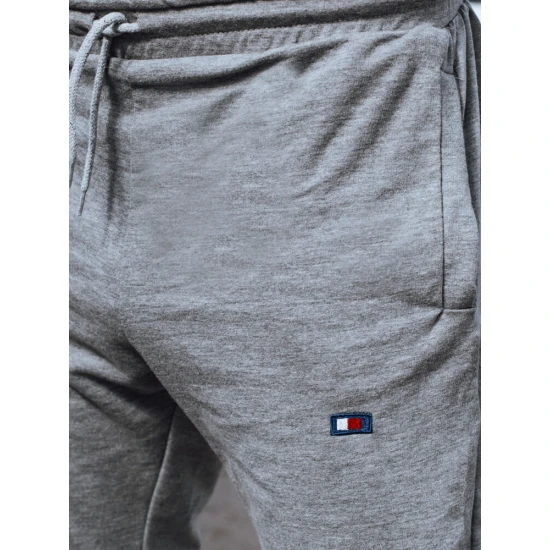 Vyriškos šviesiai pilkos laisvalaikio kelnės Denil Kelnės