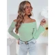 Moteriškas žalios spalvos megztinis Show MY2430