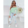 Women's green cardigan Show MY2430