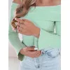 Women's green cardigan Show MY2430