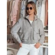 Pilka moteriška oversize bomber striukė Milina TY4792