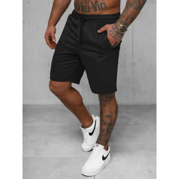 Men's black shorts Emir