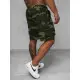 Vyriški žali kamufliažiniai šortai  Army JS/8K282/29