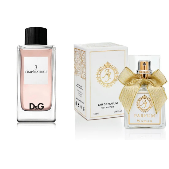 AJ Deluxe Nr16 kvepalai įkvėpti Dolce & Gabbana 3 L’Imperatrice  50 ml AJDeluxe16-50 French Perfumes