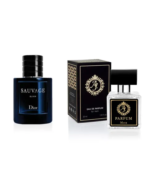 AJ Deluxe Nr485 kvepalai įkvėpti Dior - Sauvage Elixir 50 ml