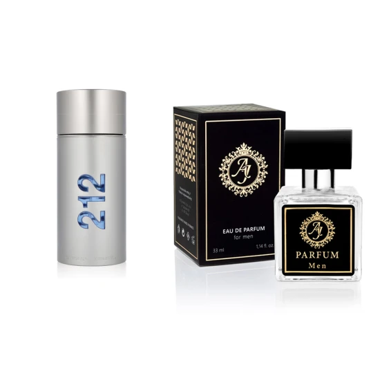 AJ Deluxe Nr255 kvepalai įkvėpti Carolina Herrera - 212 Men 100 ml AJDeluxe255-100 French Perfumes