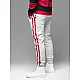 Men's grey casual trousers Olin V1 OM-PASK-0258