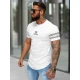 Vyrški balti marškinėliai Bicon O/B1213