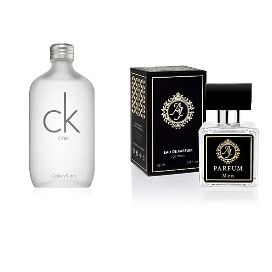 AJ Deluxe Nr212 kvepalai įkvėpti Calvin Klein - C.K. One 33 ml AJDeluxe212-33 French Perfumes