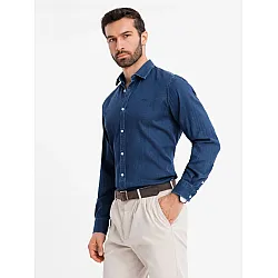 Miesten denim tummansininen paita Mant