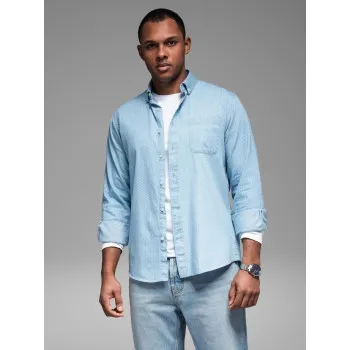 Men's blue shirt Aiden