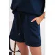 Women's dark blue set Nika 32232