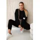 Women's black set Vesta 30128