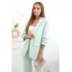 Elegancki zestaw damski w kolorze miętowym Silva 32187