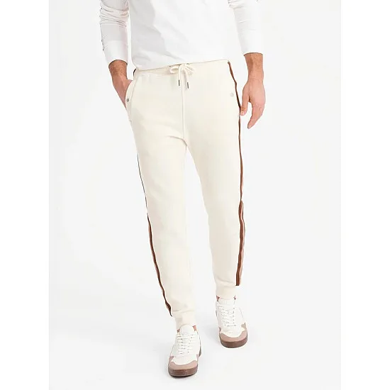 Men's casual trousers Olin in brown V3 OM-PASK-0258