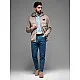 Men's brown jacket Munt V3 OM-JANP-0160