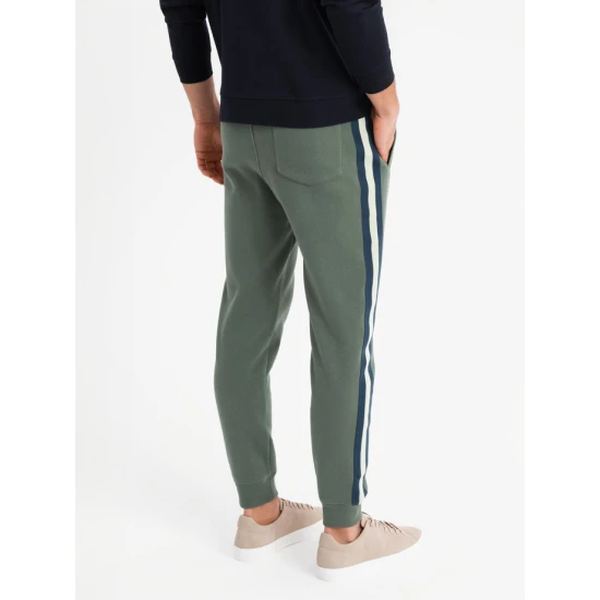 Vyriškos chaki spalvos laisvalaikio kelnės Olin V2 OM-PASK-0258