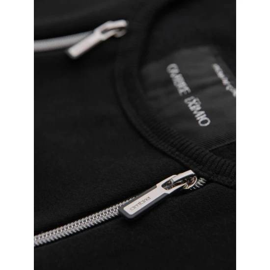 Vyriškas juodas megztinis Anum Džemperiai