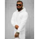 White men's hooded jumper Buvoli JS/2009