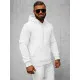 White men's hooded jumper Buvoli JS/2009