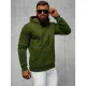 Men's khaki hooded jumper Buvoli JS/2009