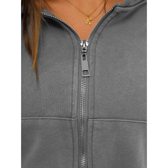 Moteriškas pilkos spalvos komplektas Sara Sportiniai kostiumai