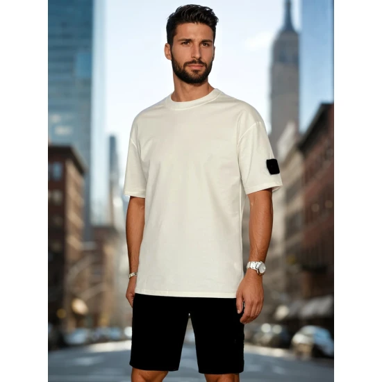 Vyriškas baltas komplektas Summer AX0806