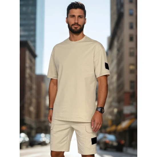 Vyriškas rusvas komplektas Summer AX0808