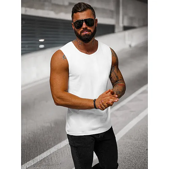 Berankoviai balti vyriški marškinėliai Look JS/99001